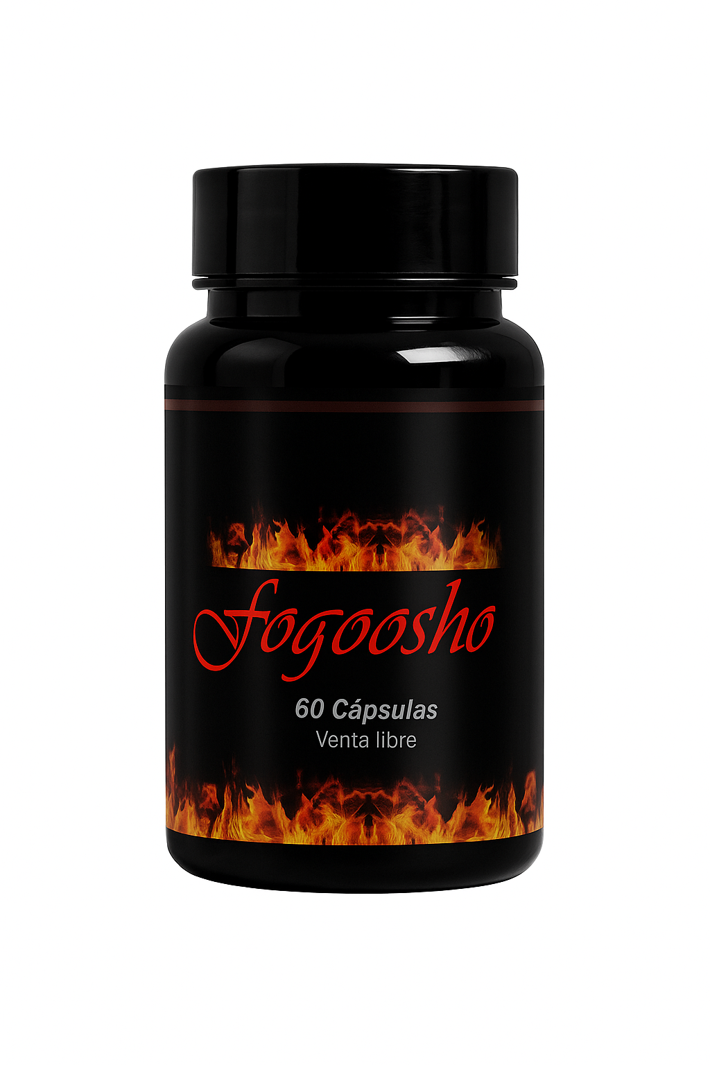Fogoosho Masculino – Multivitamínico Premium para Aumentar Testosterona y Rendimiento (60 cápsulas)