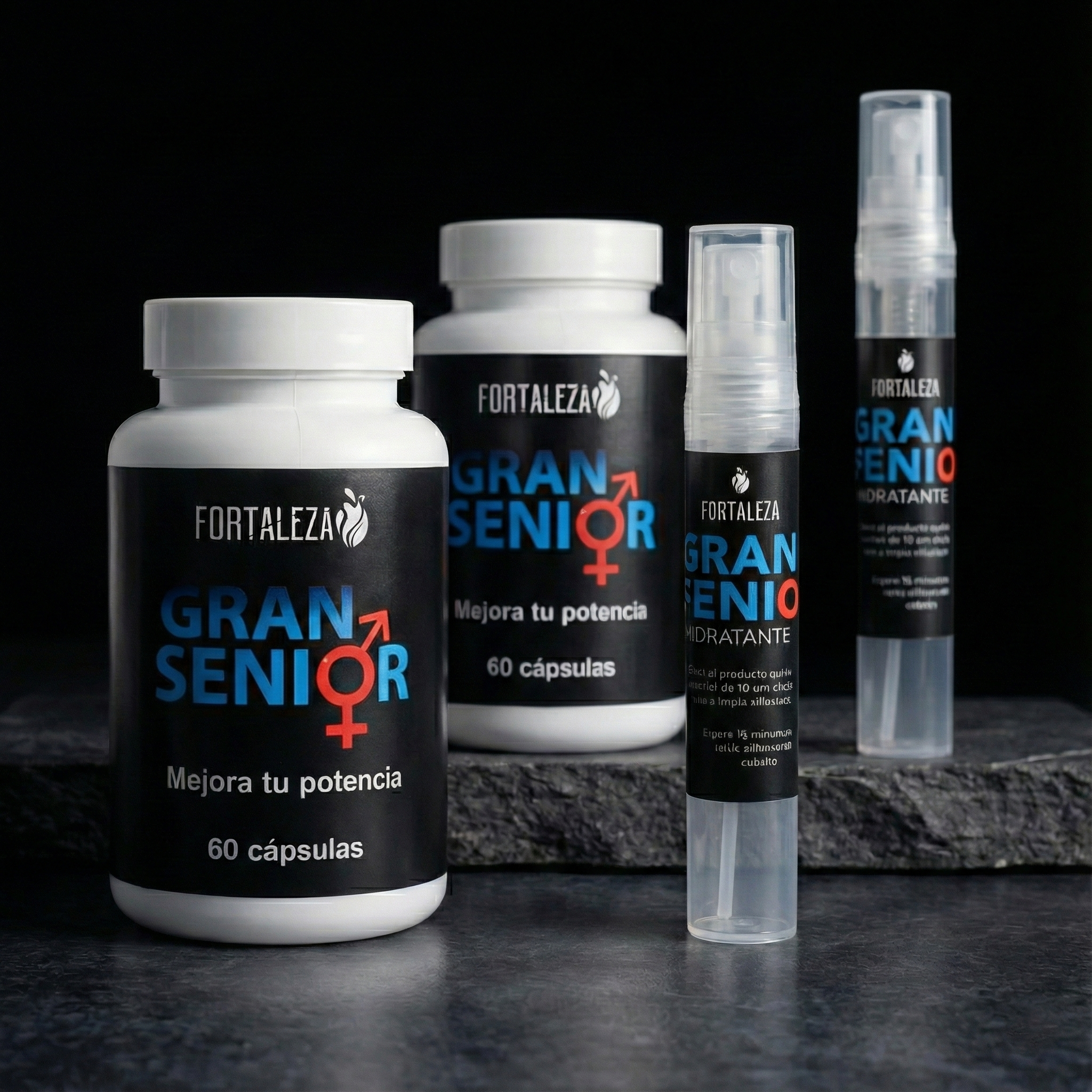 Combo Gran Senior Total – El ritual completo del bienestar masculino